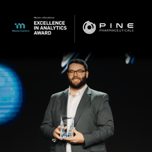 MasterControl Excellence in Analytics Award | Pine Pharmaceuticals