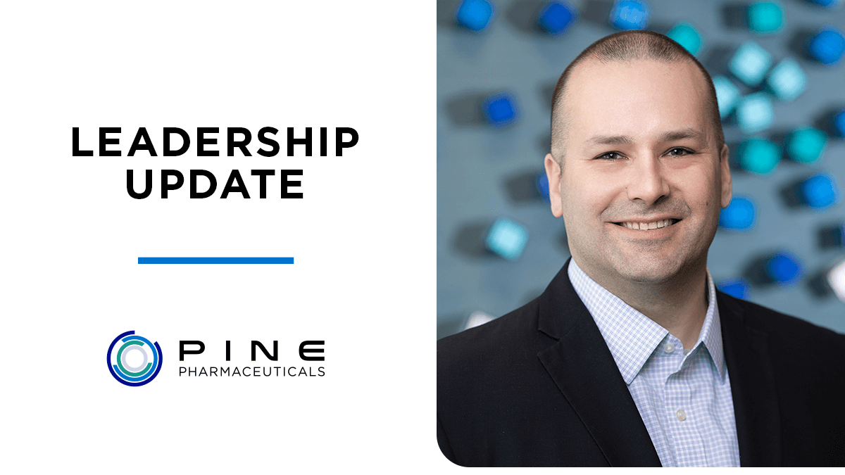 Pine Pharmaceuticals | Leadership Update | Adam Snyder